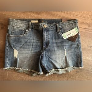 Kut From The Kloth Pierce denim distressed short size 12